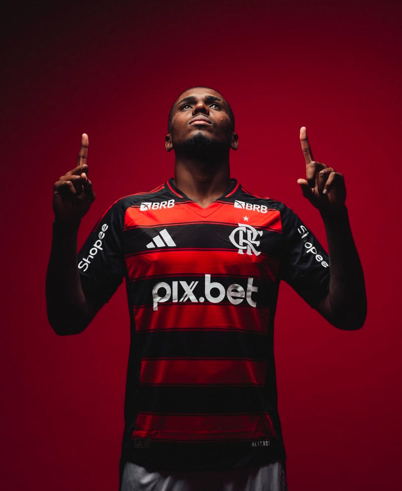 Camisa CRF Away 25/26 - Vermelha e preta