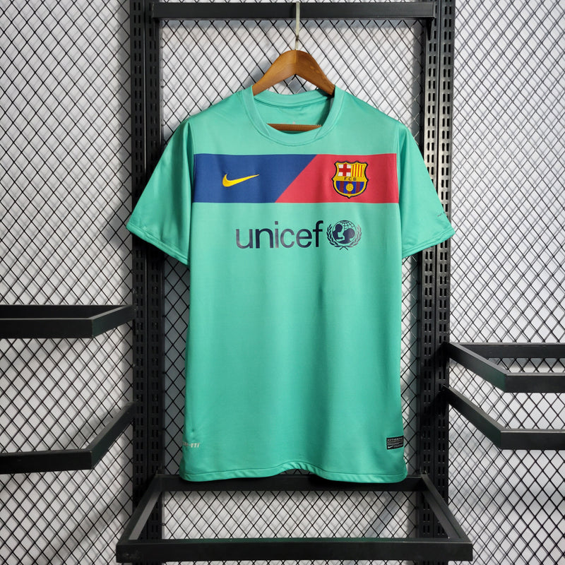 Camisa Barcelona 10/11 Retrô - Verde