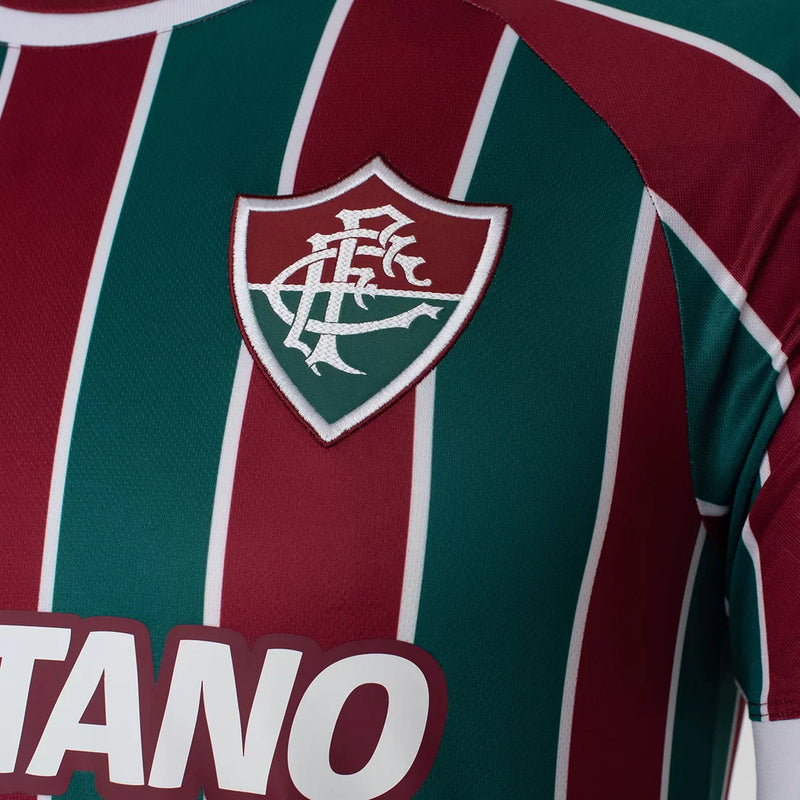 Camisa Fluminense Home 23/24 - Vinho e Verde