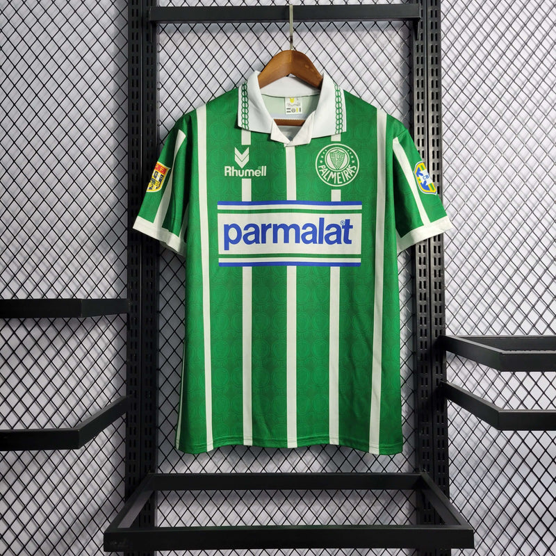 Camisa Palmeiras Home 93/94 Retrô - Verde e Branca