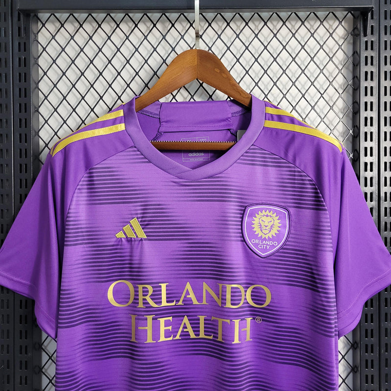 Camisa Orlando City Home 23/24 - Roxa