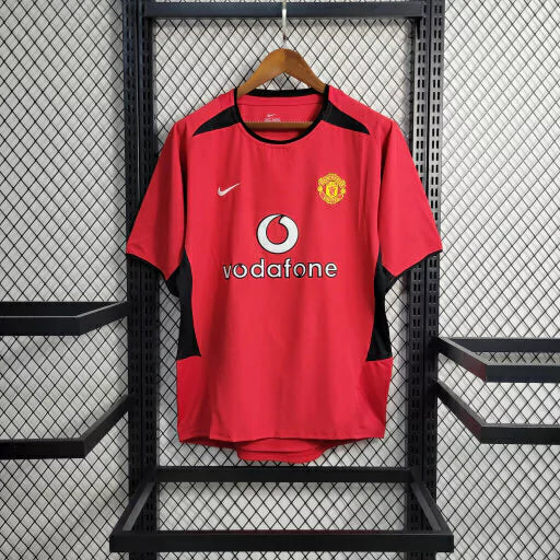 Camisa Manchester United Retrô 02/04 - Masculina