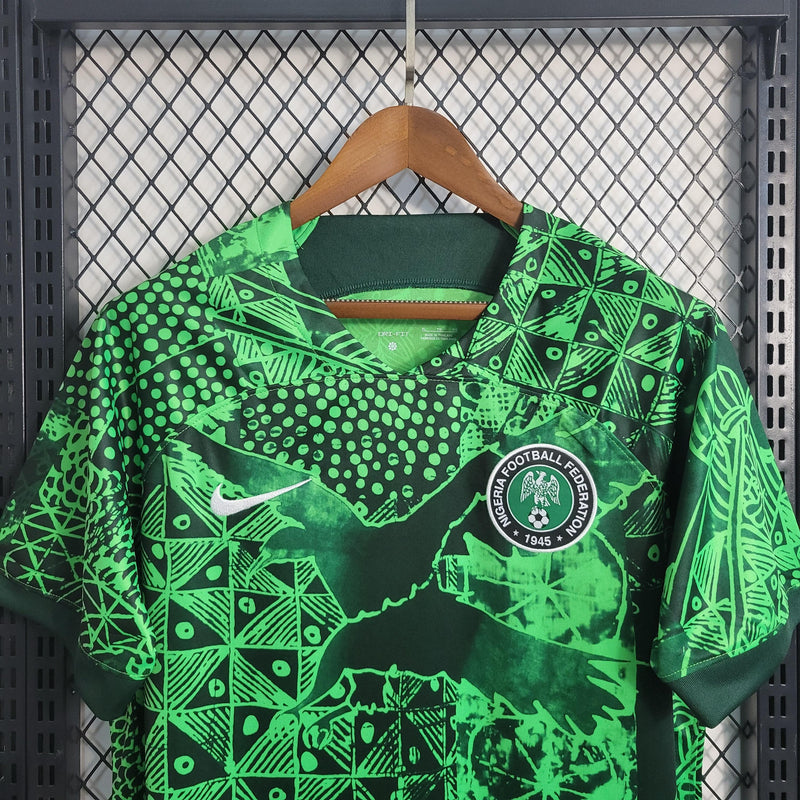 Camisa Nigéria Home 2023 - Verde