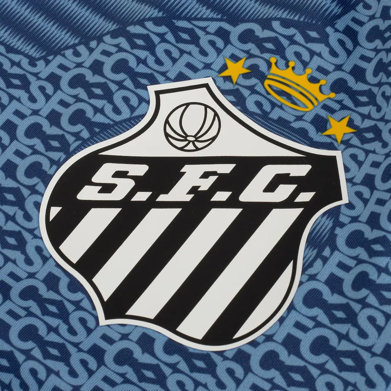 Camisa Santos Pré Jogo 24/25 - Azul