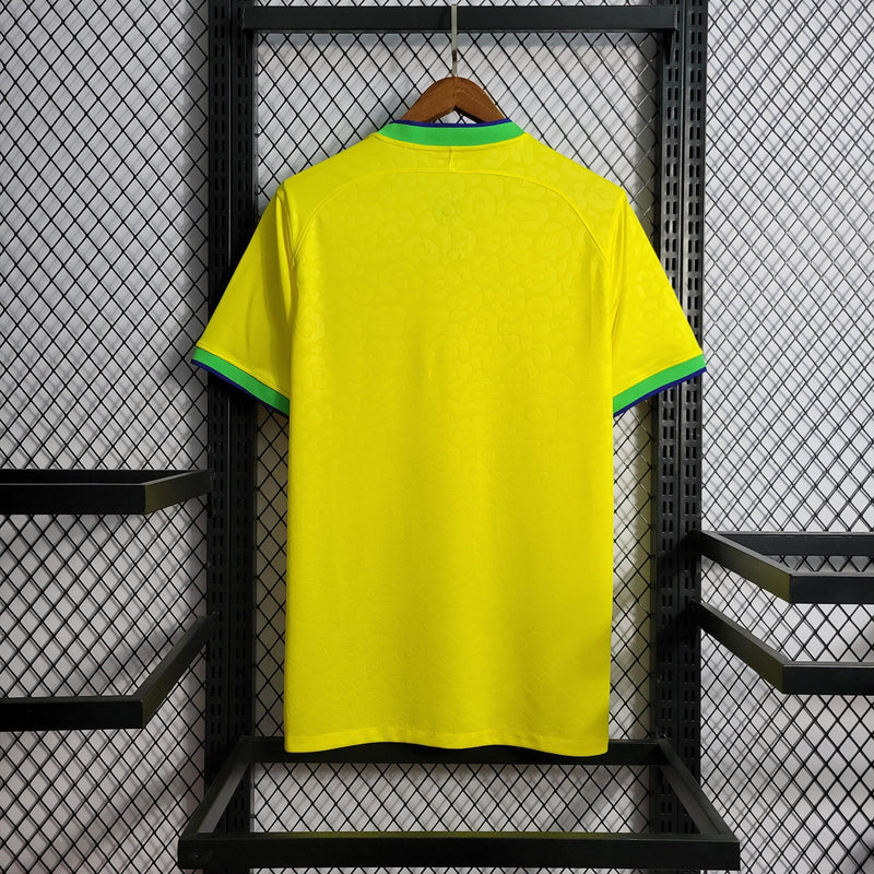 Camisa Brasil Home 2022 - Amarela