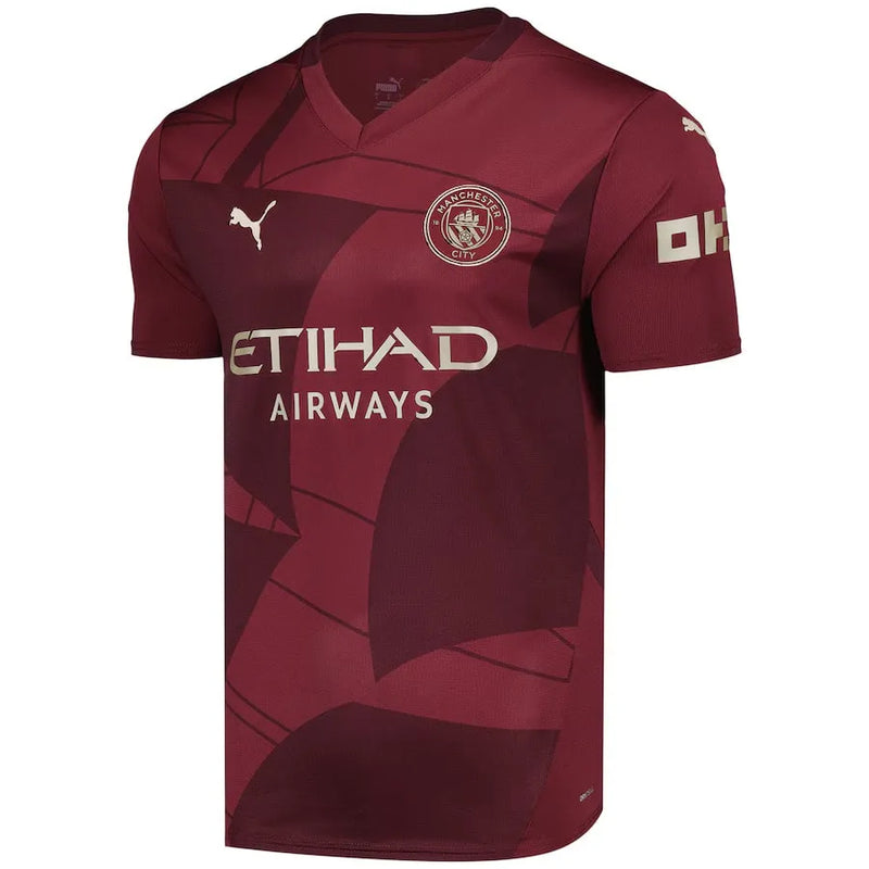 Camisa Manchester City Third 24/25 - Vermelha