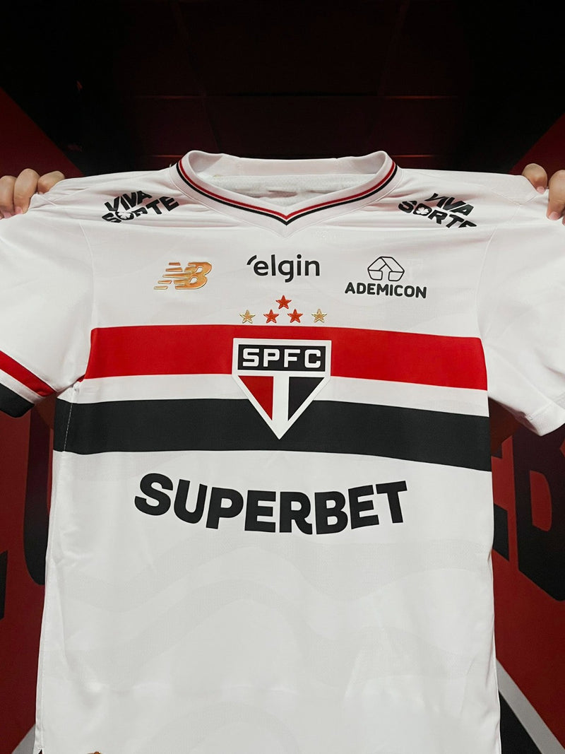 Camisa São Paulo Home 25/26 - Branca