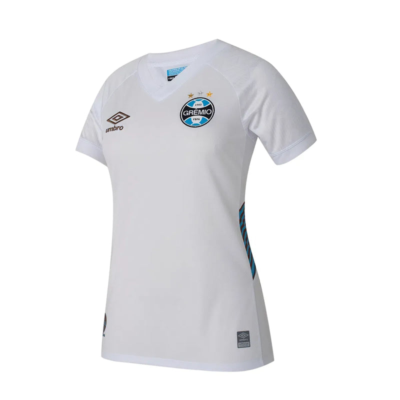 Camisa Grêmio Away 23/24 Feminina - Branca